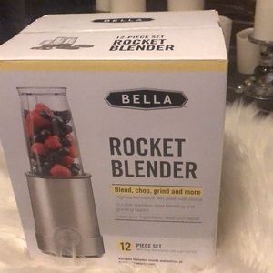 BELLA 12 piece set ROCKET BLENDER